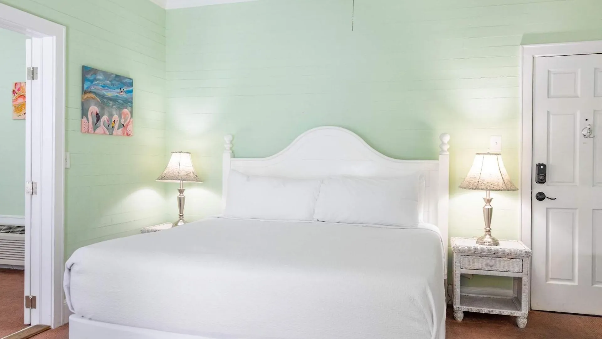 Herberg King Suite Balcony - At James House Key West
